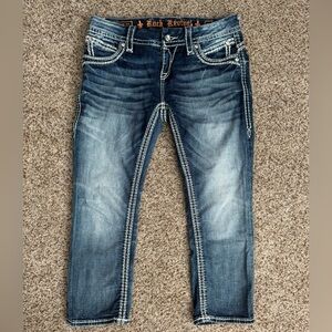 Rock Revival Women's Becky Easy Capris - Size 27